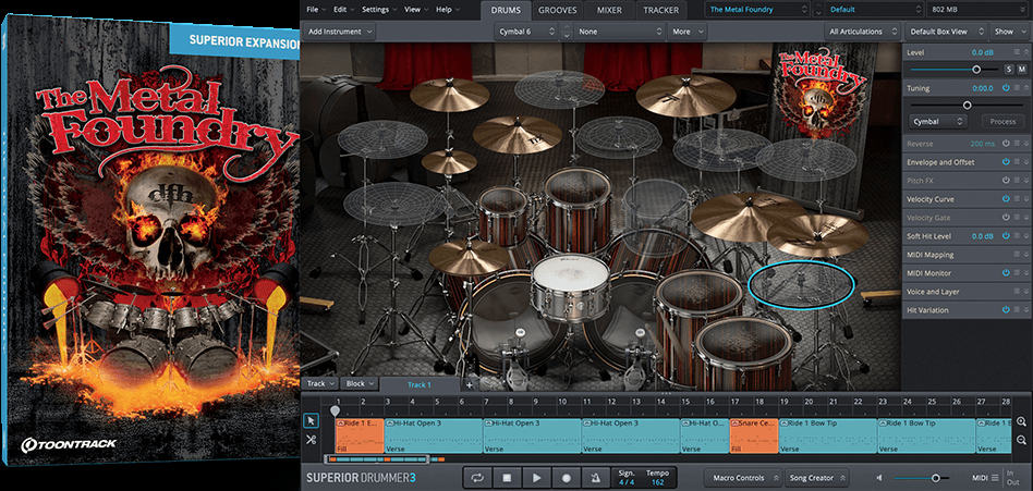Toontrack The Metal Foundry SDX
