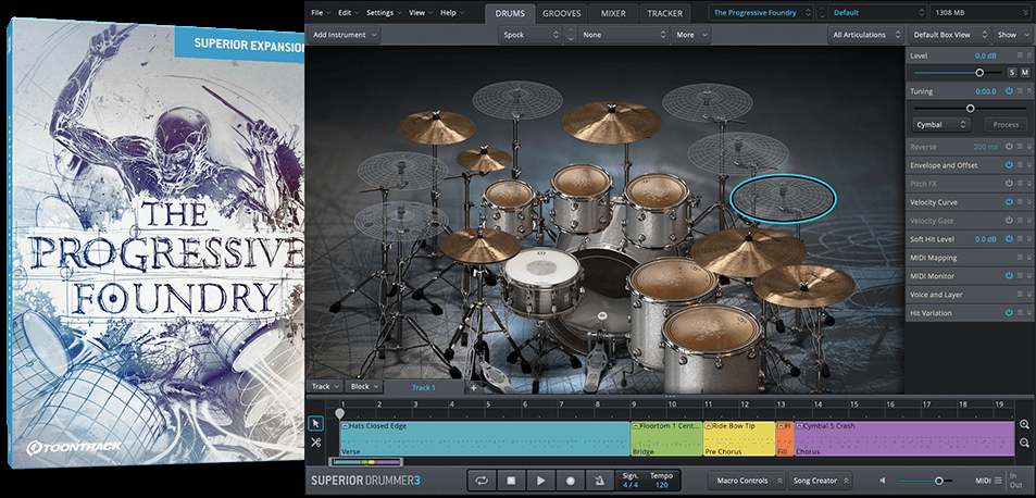 Toontrack The Progressive Foundry SDX