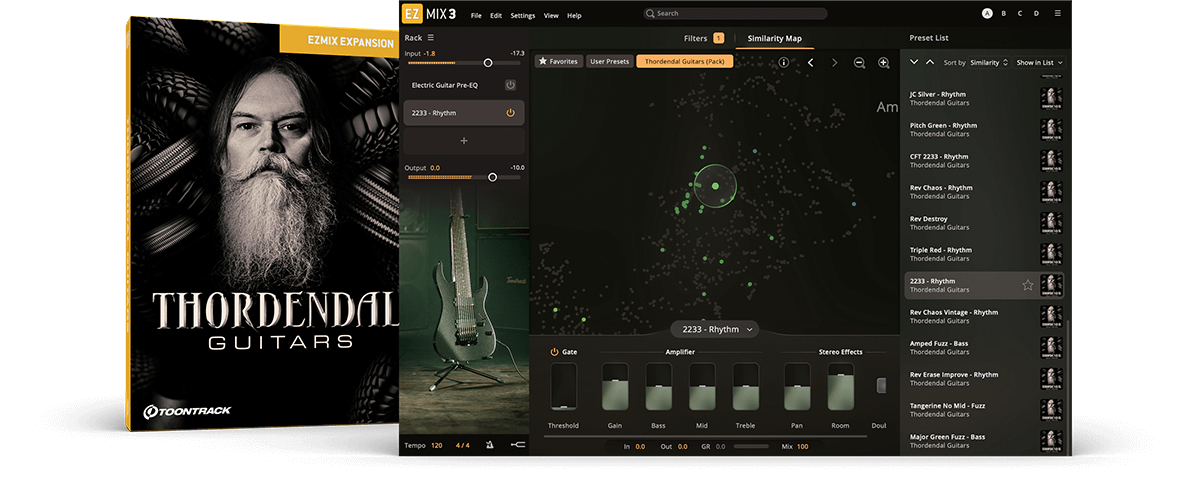 Toontrack EZmix Pack - Thordendal Guitars