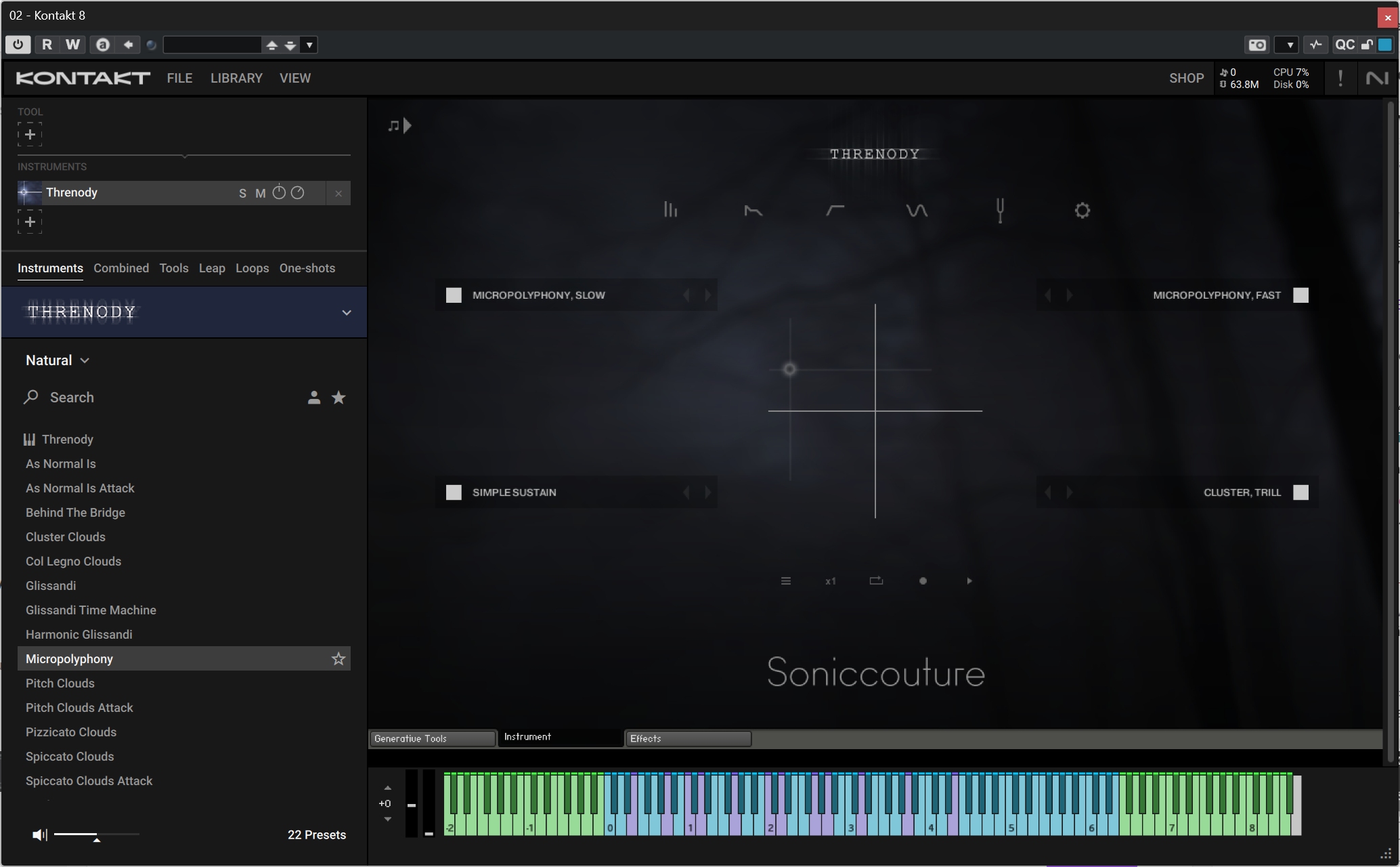 Soniccouture Threnody Strings