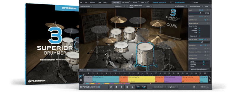 Toontrack Superior drummer bundle(see description)