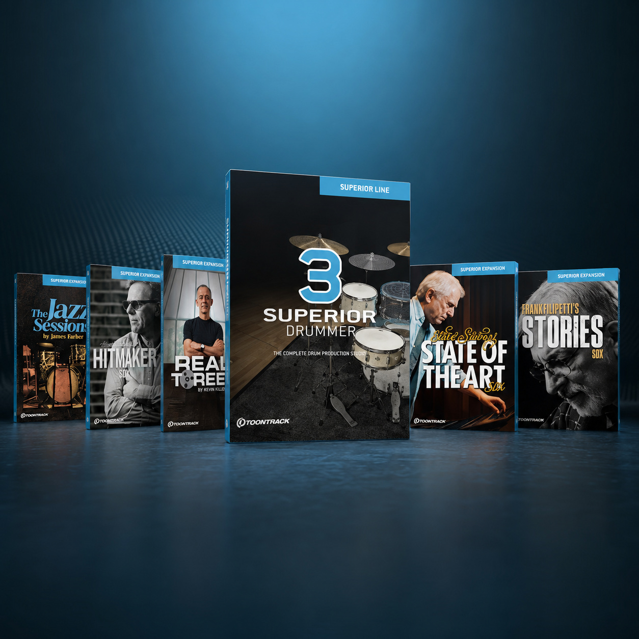 Toontrack Superior Drummer 3 + 5 Expansions