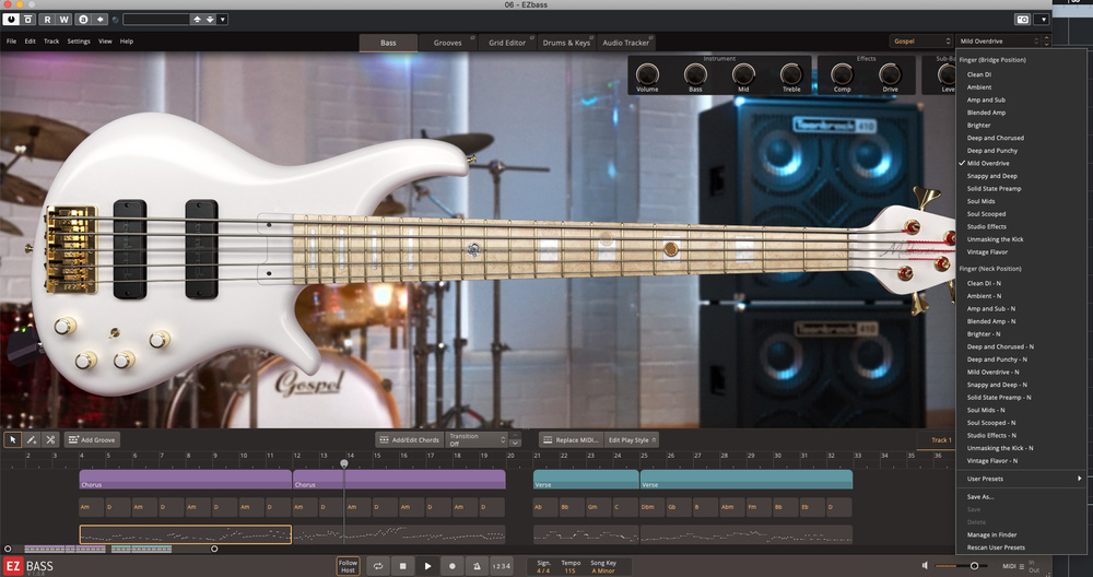 Toontrack EZ Bass Gospel EBX