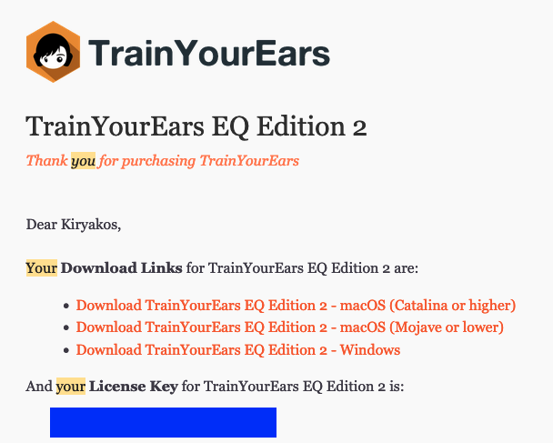 TrainYourEars TrainYourEars EQ