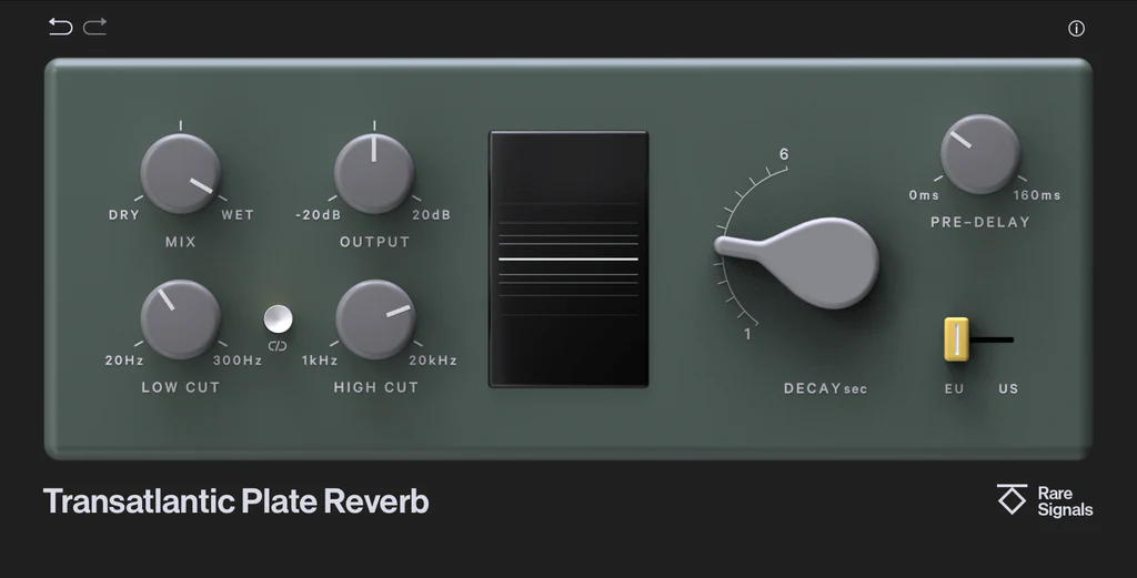Rare Signals Transatlantic Plate Reverb