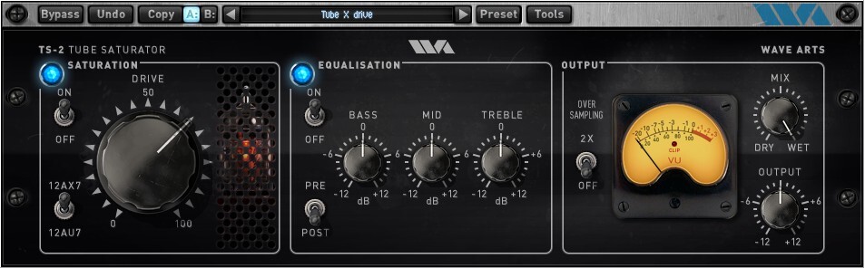 Wave Arts Tube Saturator 2