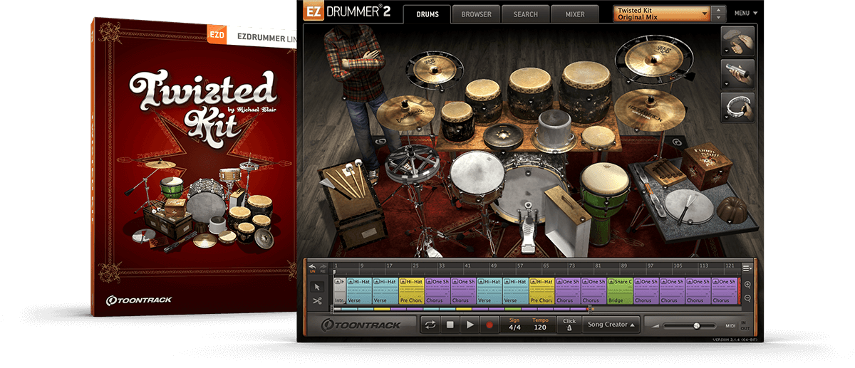 Toontrack EZX - Twisted - Expansion Pack