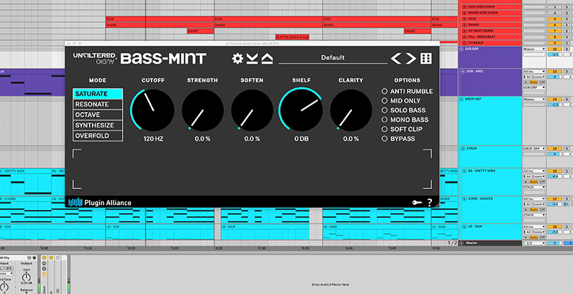 Plugin Alliance Unfiltered Audio Bass-Mint