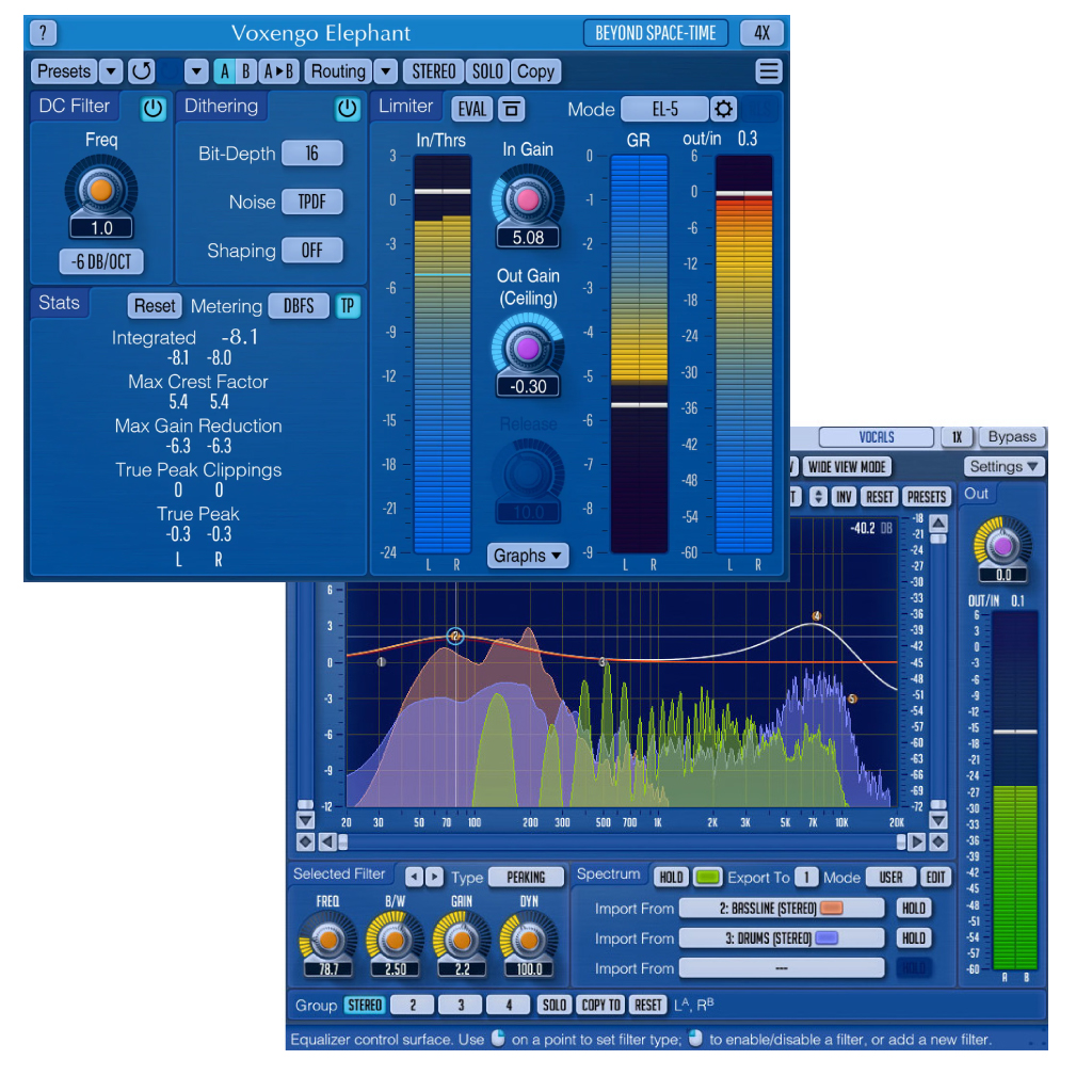 Voxengo Elephant & GlissEQ