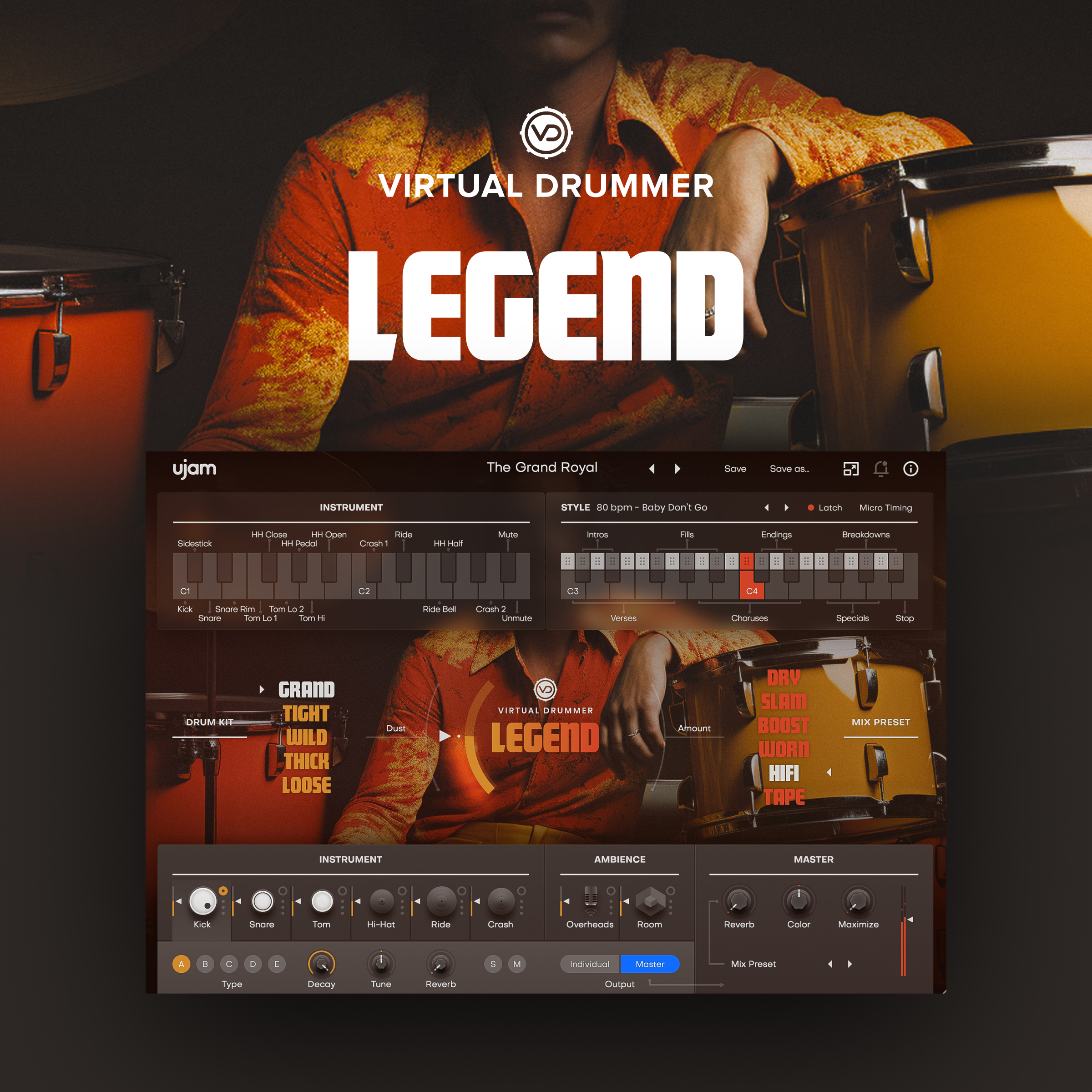 Ujam Virtual Drummer LEGEND