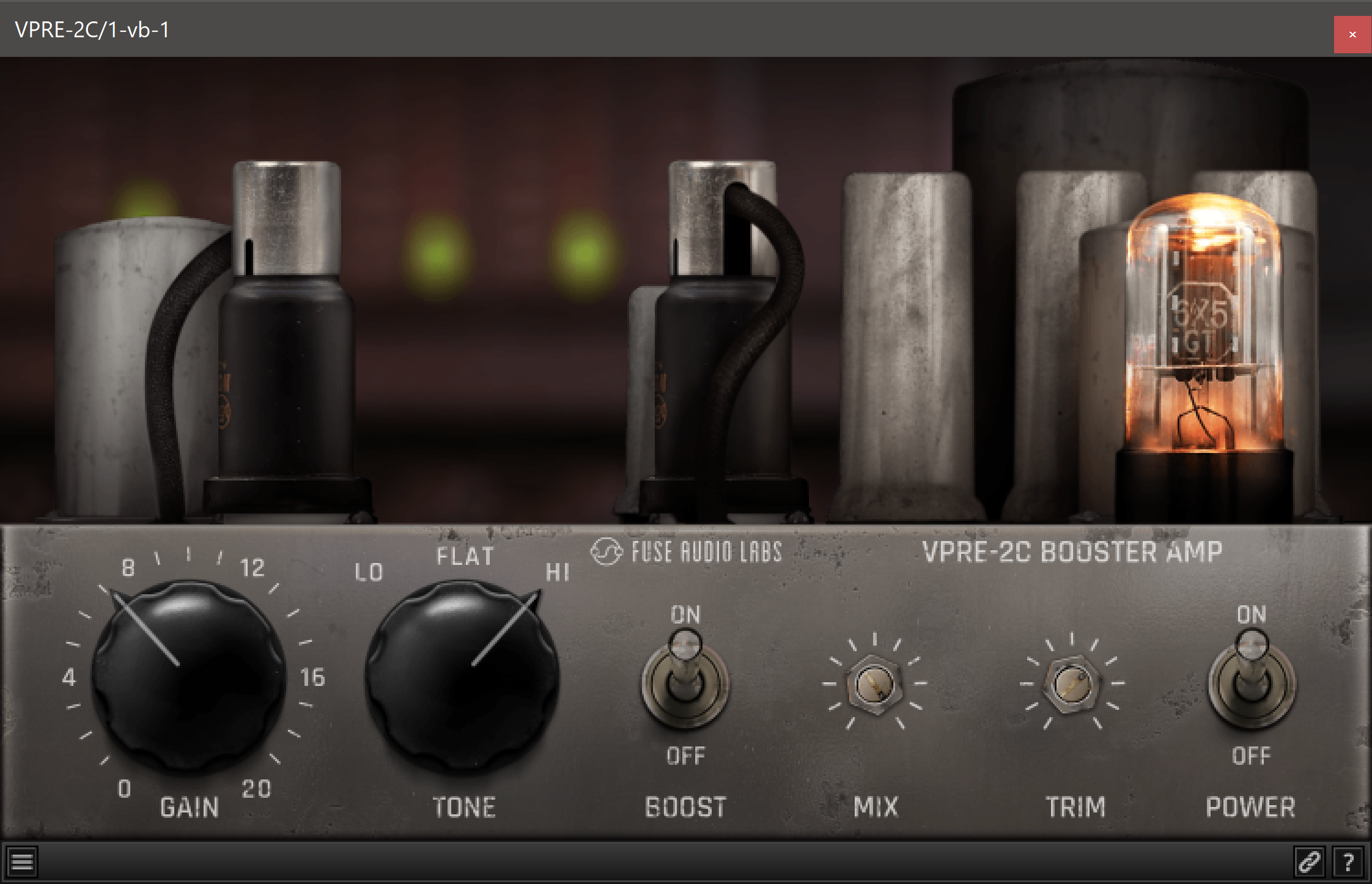 Fuse Audio Labs VPRE-2C Vintage Tube Booster
