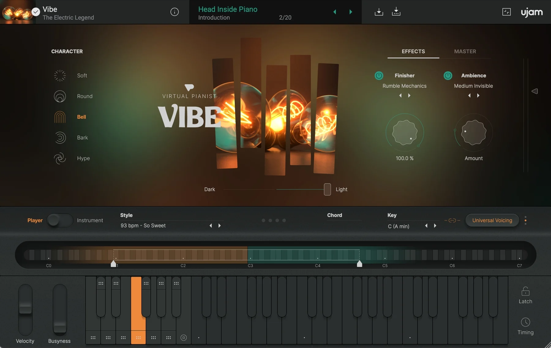 Ujam Virtual Pianist: VIBE