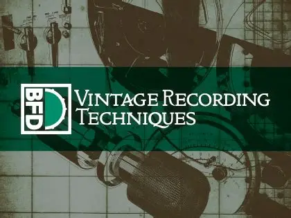 BFD BFD Vintage Recording Techniques expansion pack
