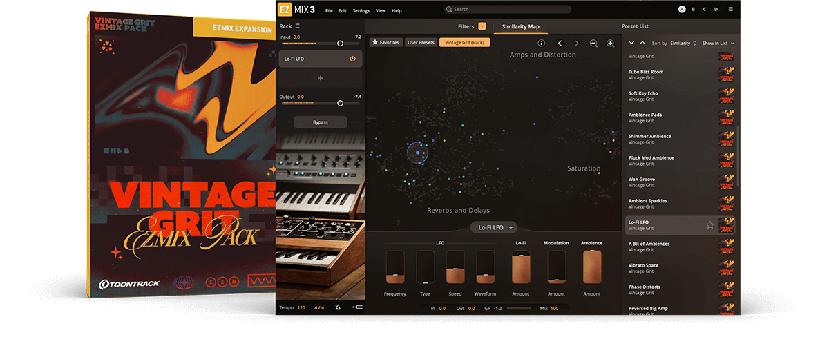Toontrack EZmix Pack - Vintage Grit