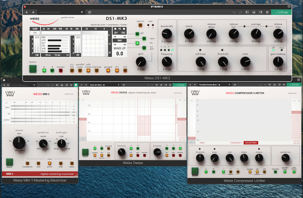 Softube WEISS DS1-MK3 Mastering Bundle