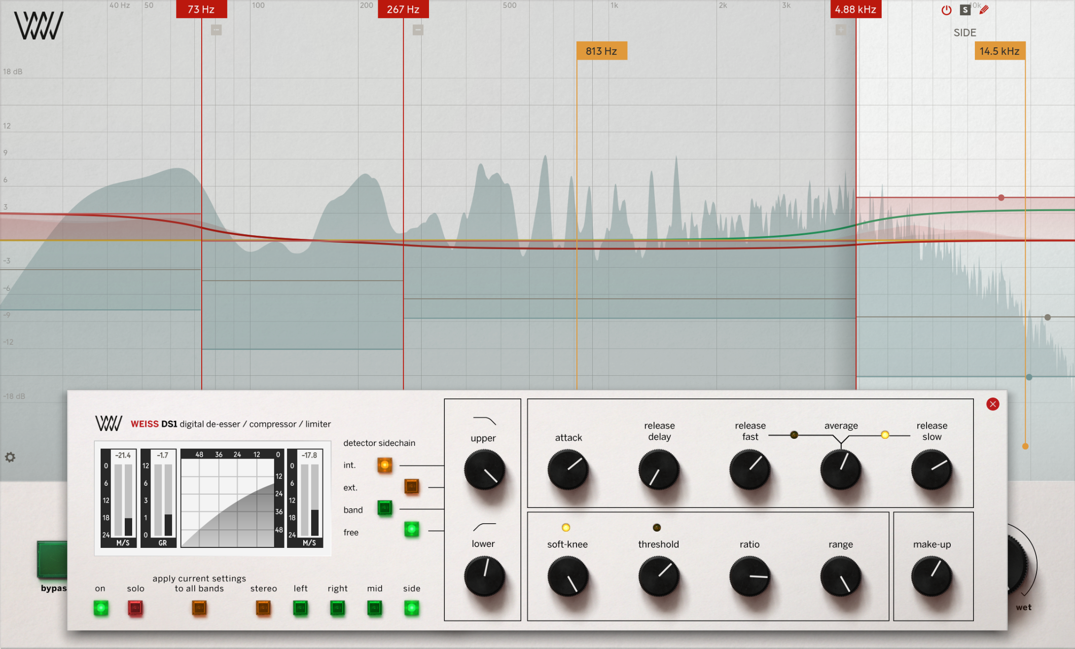 Softube Weiss DS5 Multiband Compressor
