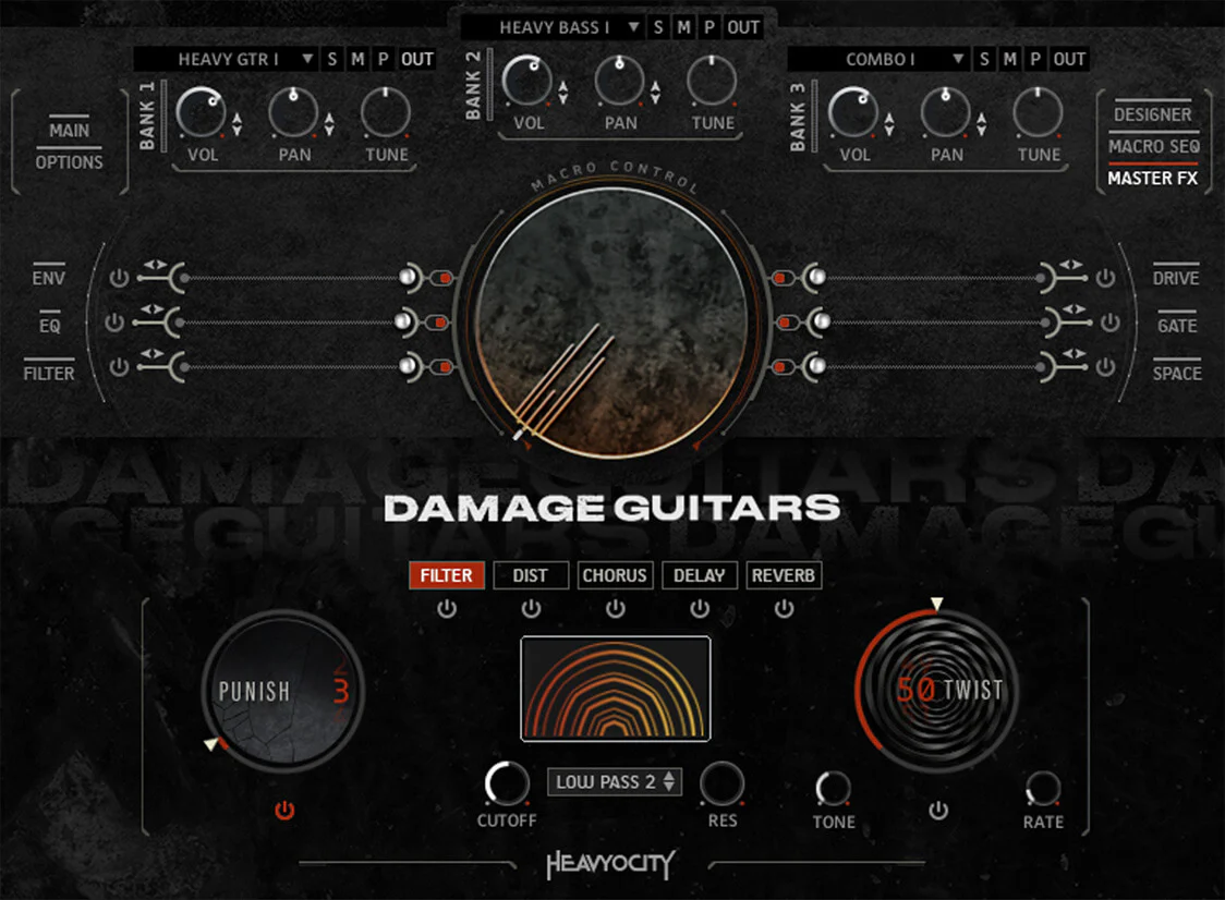 Heavyocity Damage Guitars Crossgrade