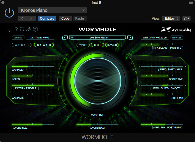 Zynaptiq wormhole