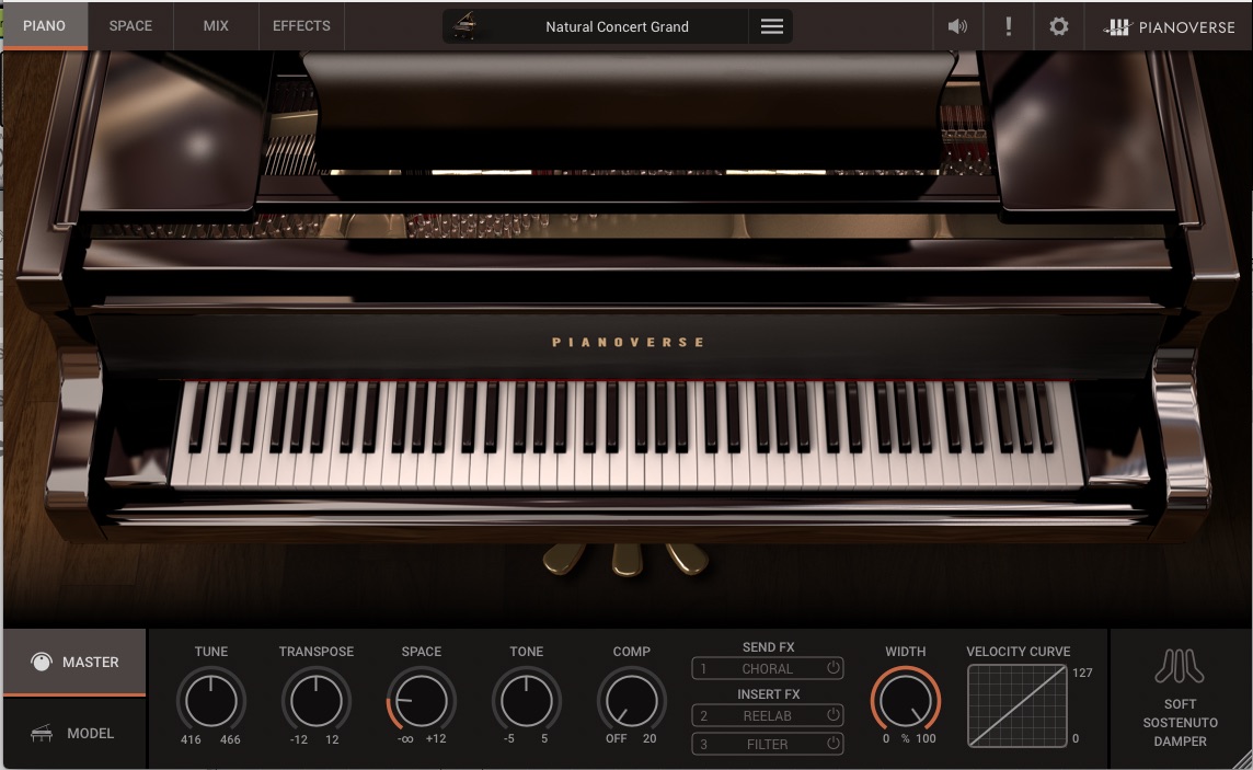 IK Multimedia Pianoverse Concert Grand YF3