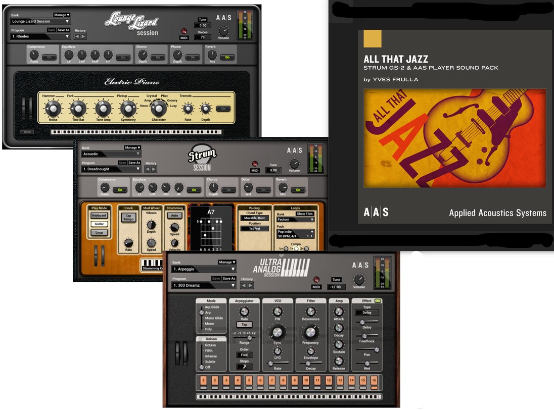 AAS Applied Acoustics Systems Session collection + a free sound pack!