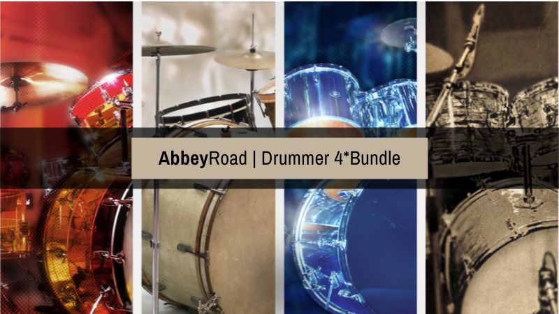 Native Instruments Abbey Road Drummer 4*Bundle