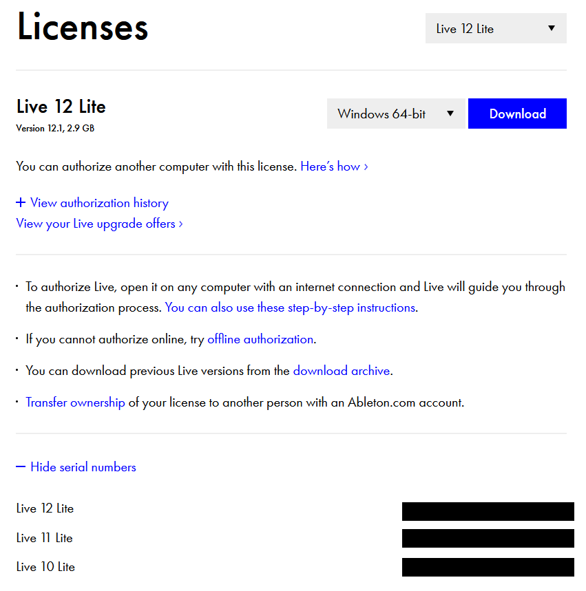Ableton Live Lite 12