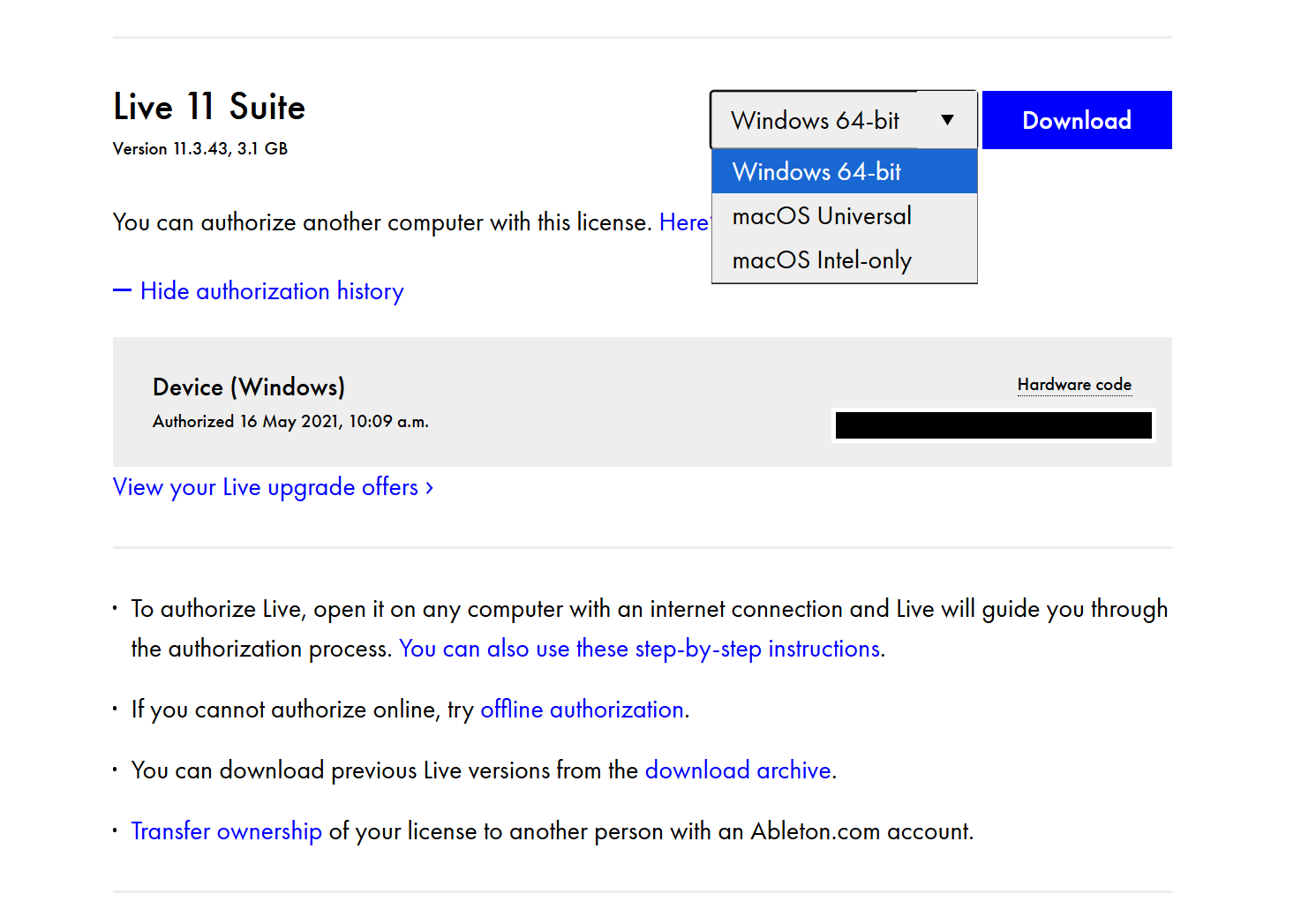 Ableton Ableton Suite 11 Live