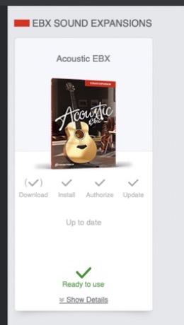 Toontrack Acoustic EBX