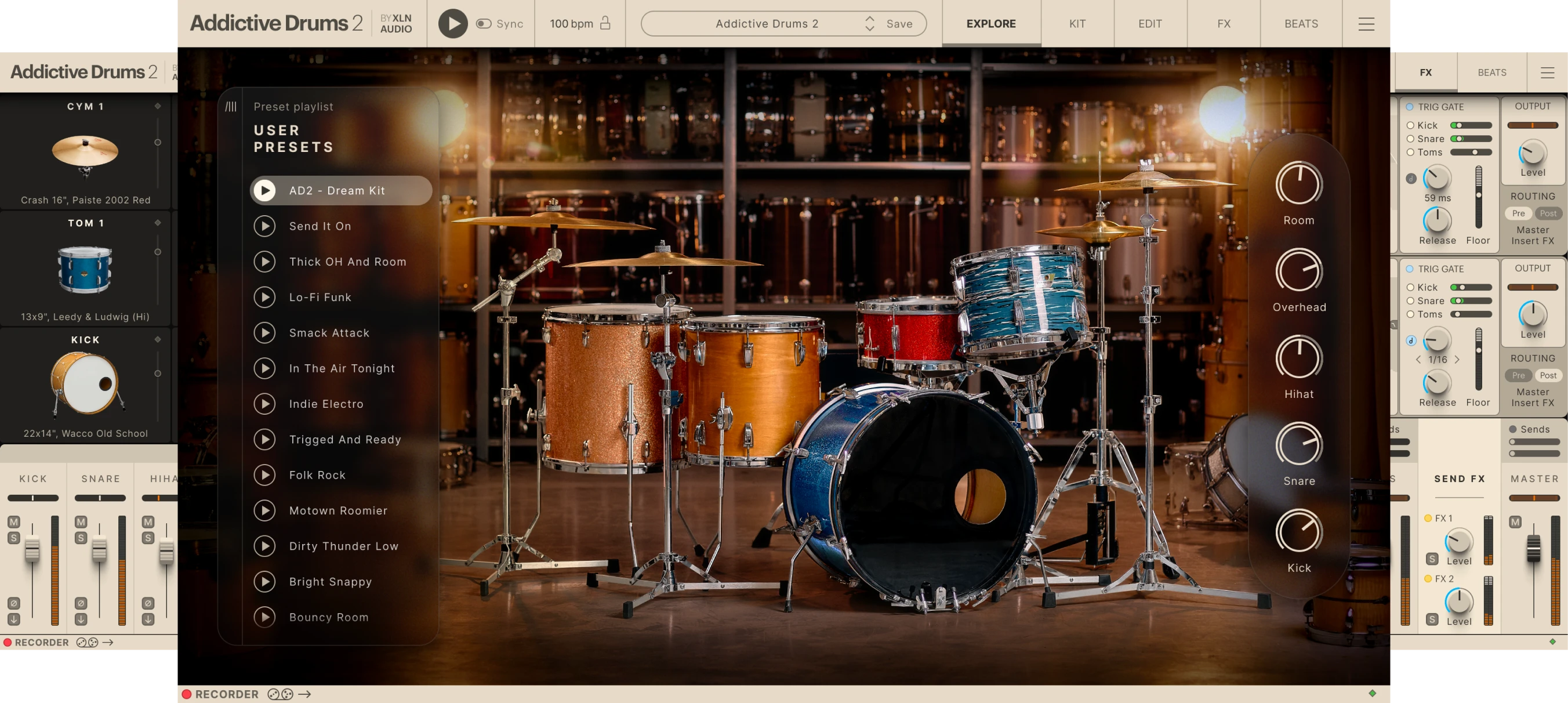 XLN Audio Addictive Drums 2 Custom XL Collection