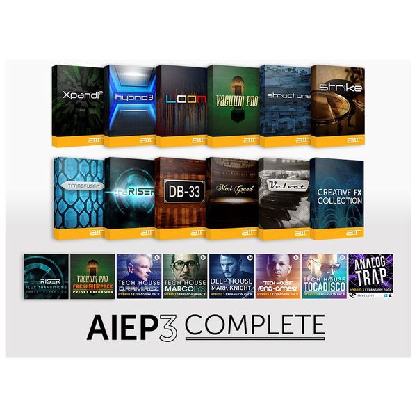 Air Music Tech AIR Custom Bundle + Packs (22 Products)