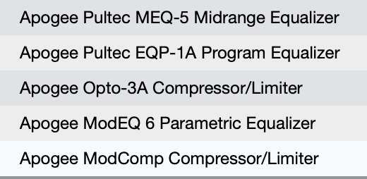 Apogee FX bundle