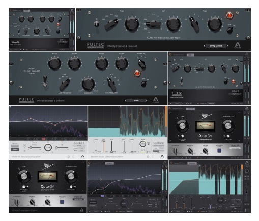 Apogee FX Bundle (3 EQs, 2 Compressors)