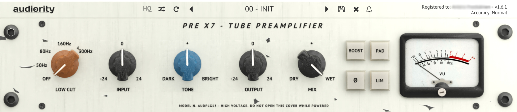 Audiority Pre X7