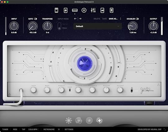 Neural DSP Archetype: John Petrucci X