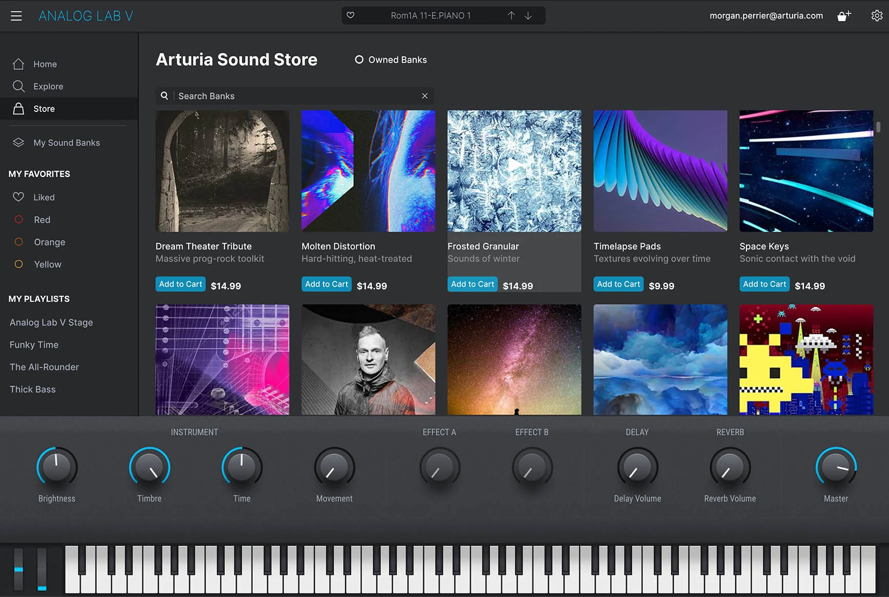 Arturia Expansion Packs for Analog Lab