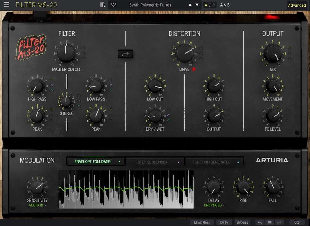Arturia Filter MS-20