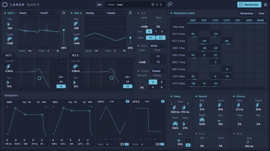 LANDR LANDR Synth X