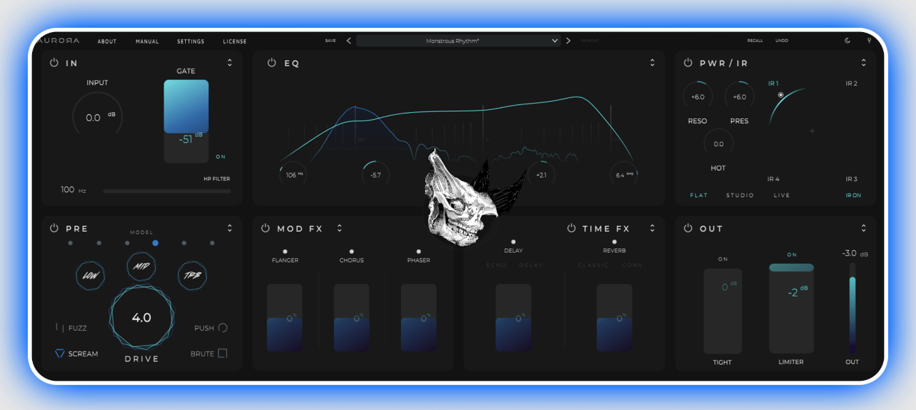 Aurora DSP Rhino Tone Shaper
