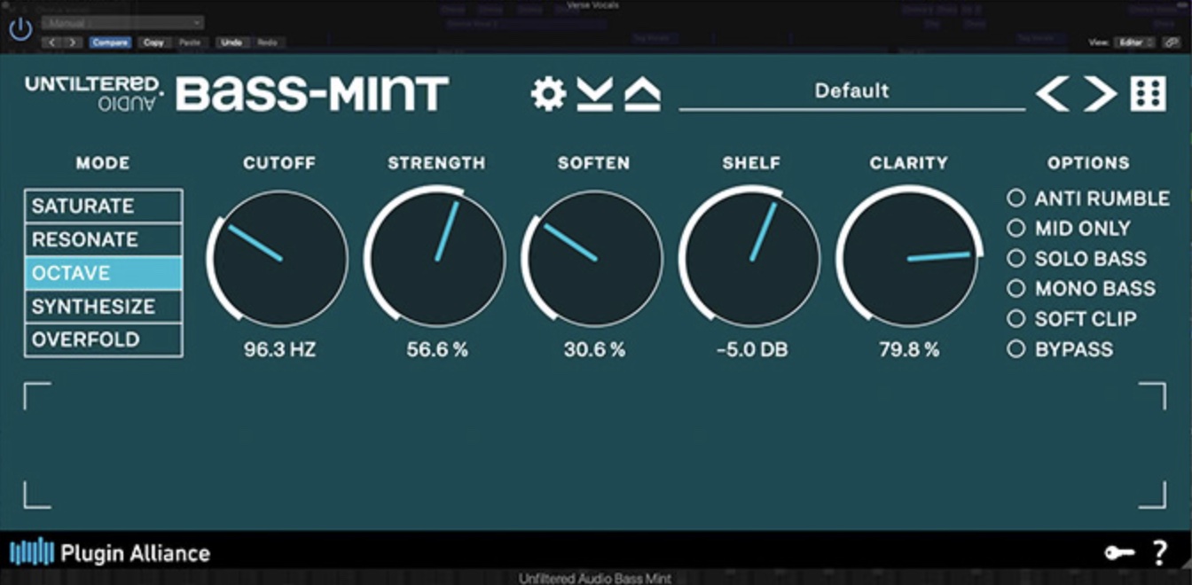 Unfiltered Audio Bass-Mint