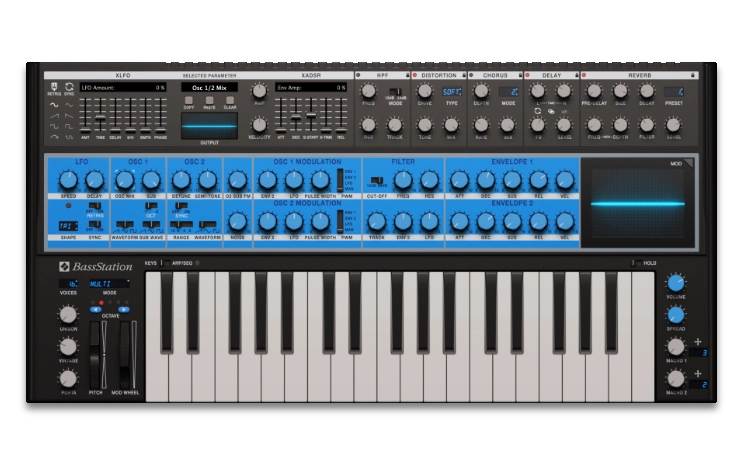 GForce Novation Bass Station