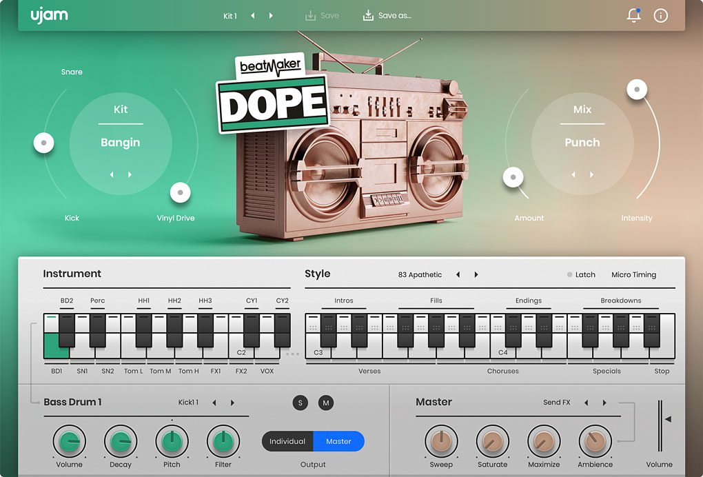 Ujam UJAM Beatmaker Dope2