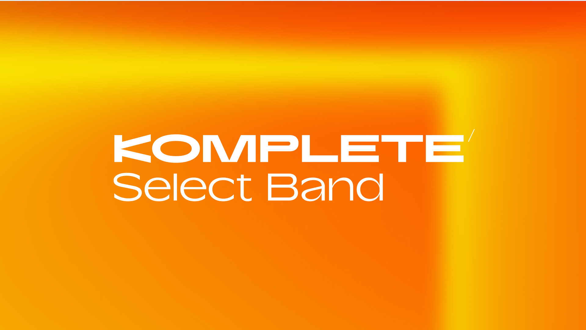 Native Instruments KOMPLETE SELECT BAND