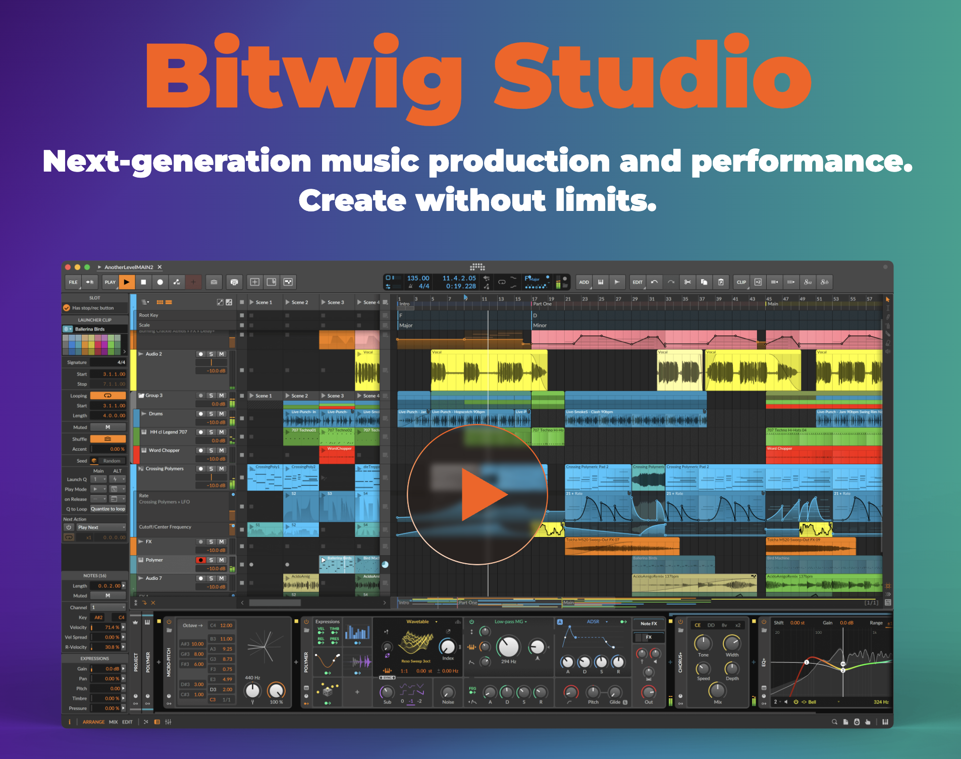 Bitwig Bitwig Studio 6 Essentials (Upgrade till Apr 2027)