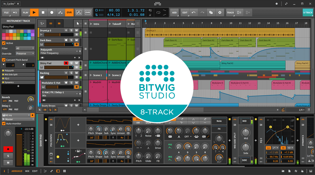 Bitwig 8-Track (latest version)