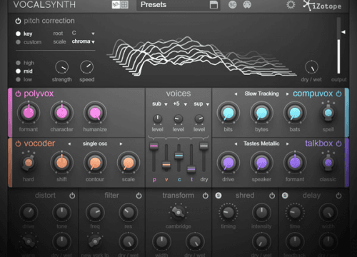 Izotope vocal synth