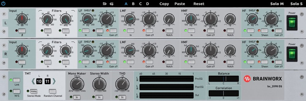 Plugin Alliance Brainworx bx 2098 EQ