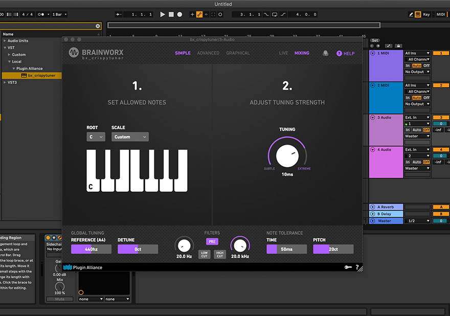 Plugin Alliance Brainworx bx_crispytuner