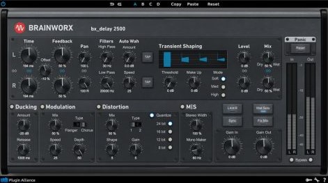 Plugin Alliance Brainworx bx_delay 2500