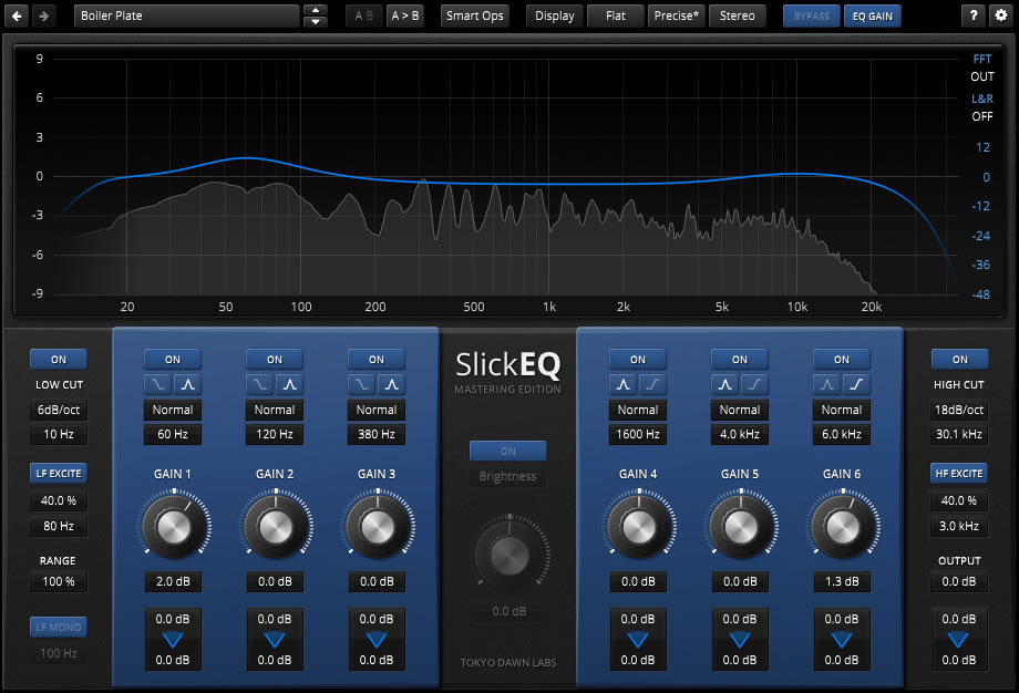 Tokyo Dawn Records TDR SlickEQ Mastering