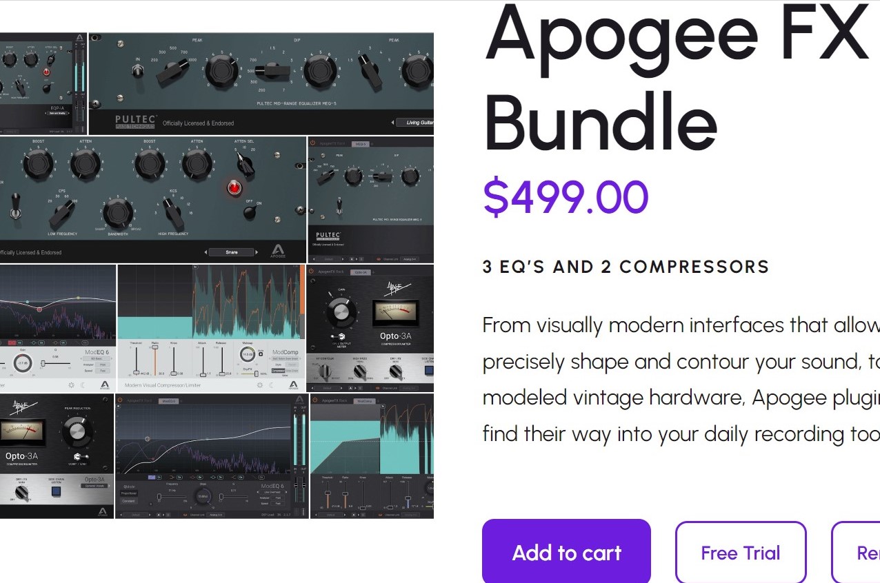Apogee Apogee FX Bundle